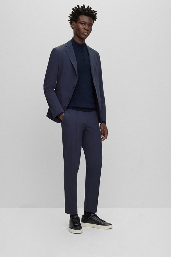 ΠΛΕΚΤΗ ΜΠΛΟΥΖΑ BOSS - 404 ΜΠΛΕ